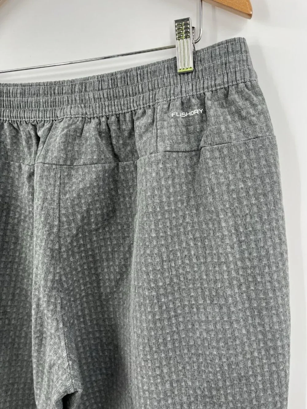 THE NORTH FACE Men's Gray Texture Check Tekware Pants Large